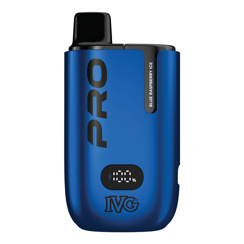 IVG PRO Blue Raspberry Ice Vape Kit - Image 2