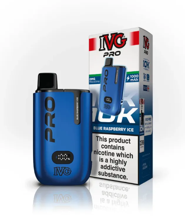 IVG PRO Blue Raspberry Ice Vape Kit