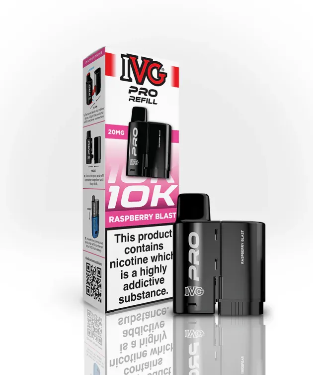 IVG PRO Raspberry Blast Refill Pod