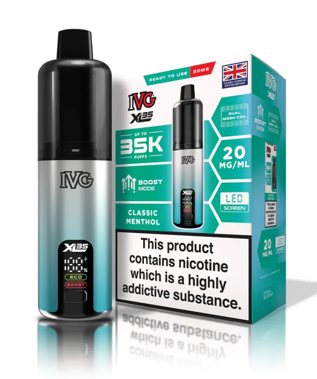IVG XL35 Classic Menthol Vape Kit