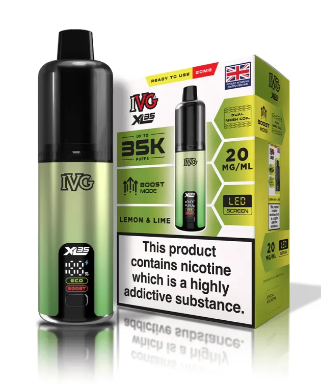 IVG XL35 Lemon Lime Vape Kit