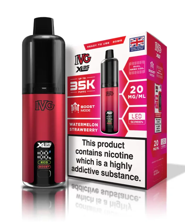 IVG XL35 Watermelon Strawberry Vape Kit