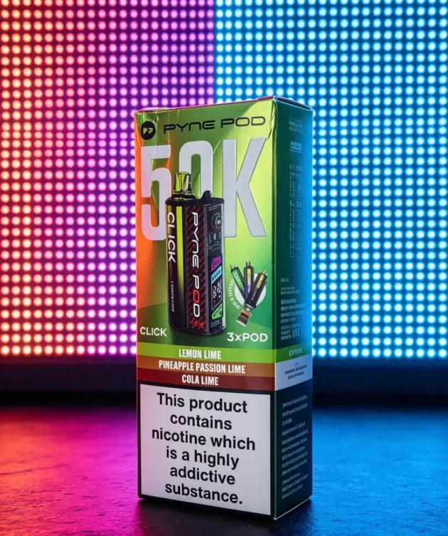 Pyne Pod 50K Click – Frozen Peach / Mango Strawberry Peach / Apple Peach