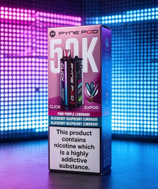 Pyne Pod 50K Click – Pink Purple Lemonade / Blueberry Raspberry Lemonade ×2