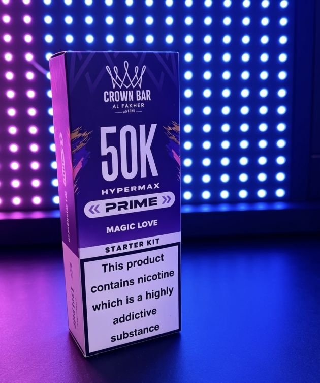 Crown Bar Al Fakher 50K Hypermax Prime – Magic Love