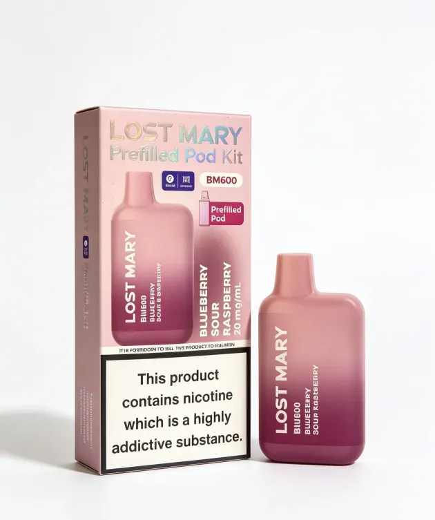 Lost Mary BM600 – Blueberry Sour Raspberry