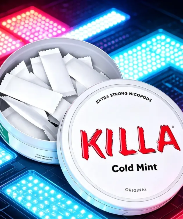 KILLA Cold Mint Nicotine Pouches