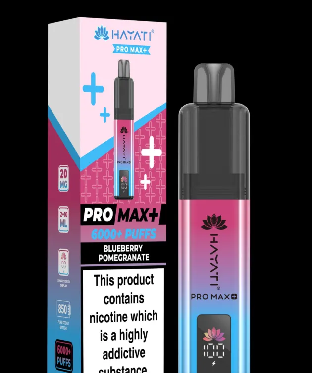 Hayati Pro Max+ Blueberry Pomegranate File name: IMGU-scaled.webp