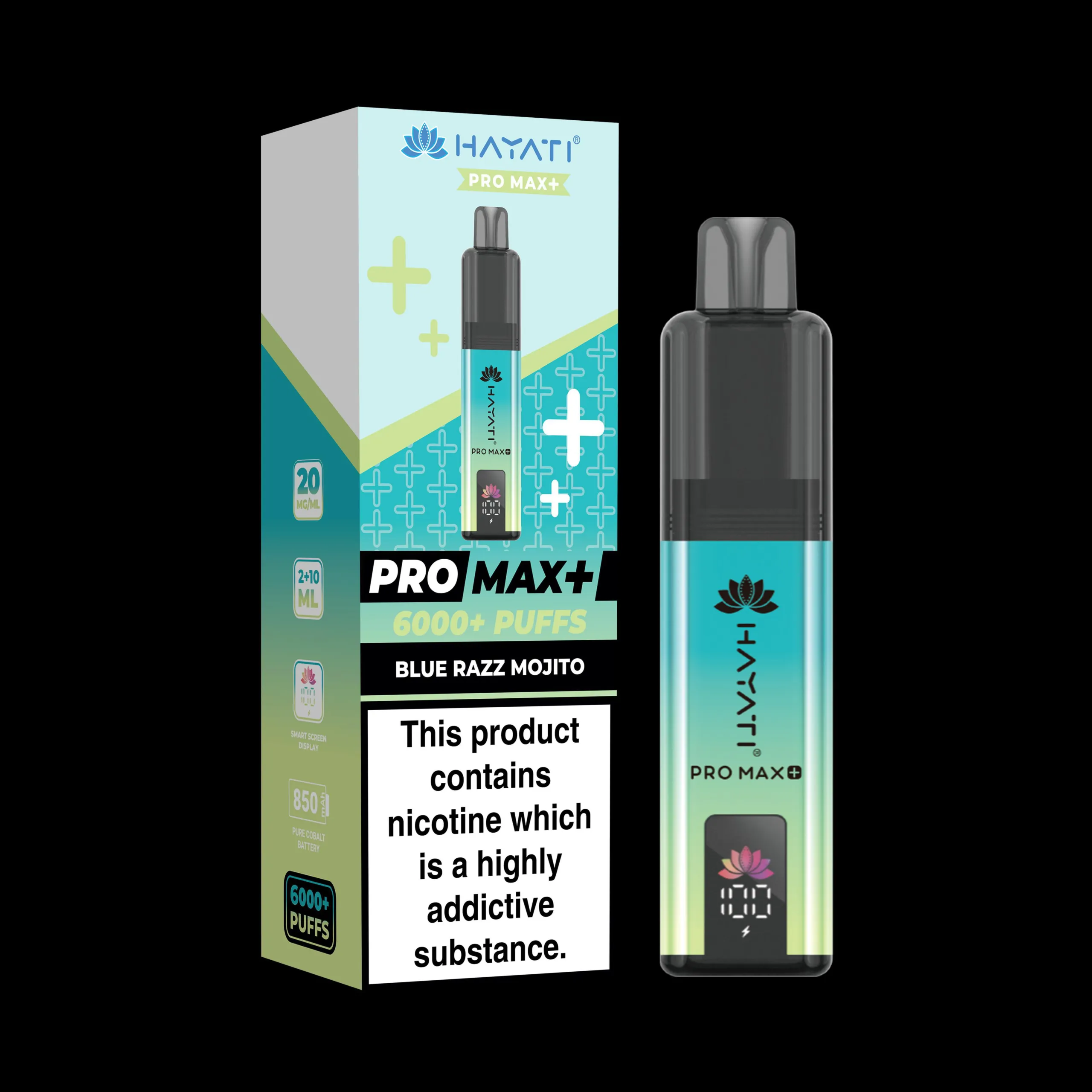 Hayati Pro Max+ Blue Razz Mojito