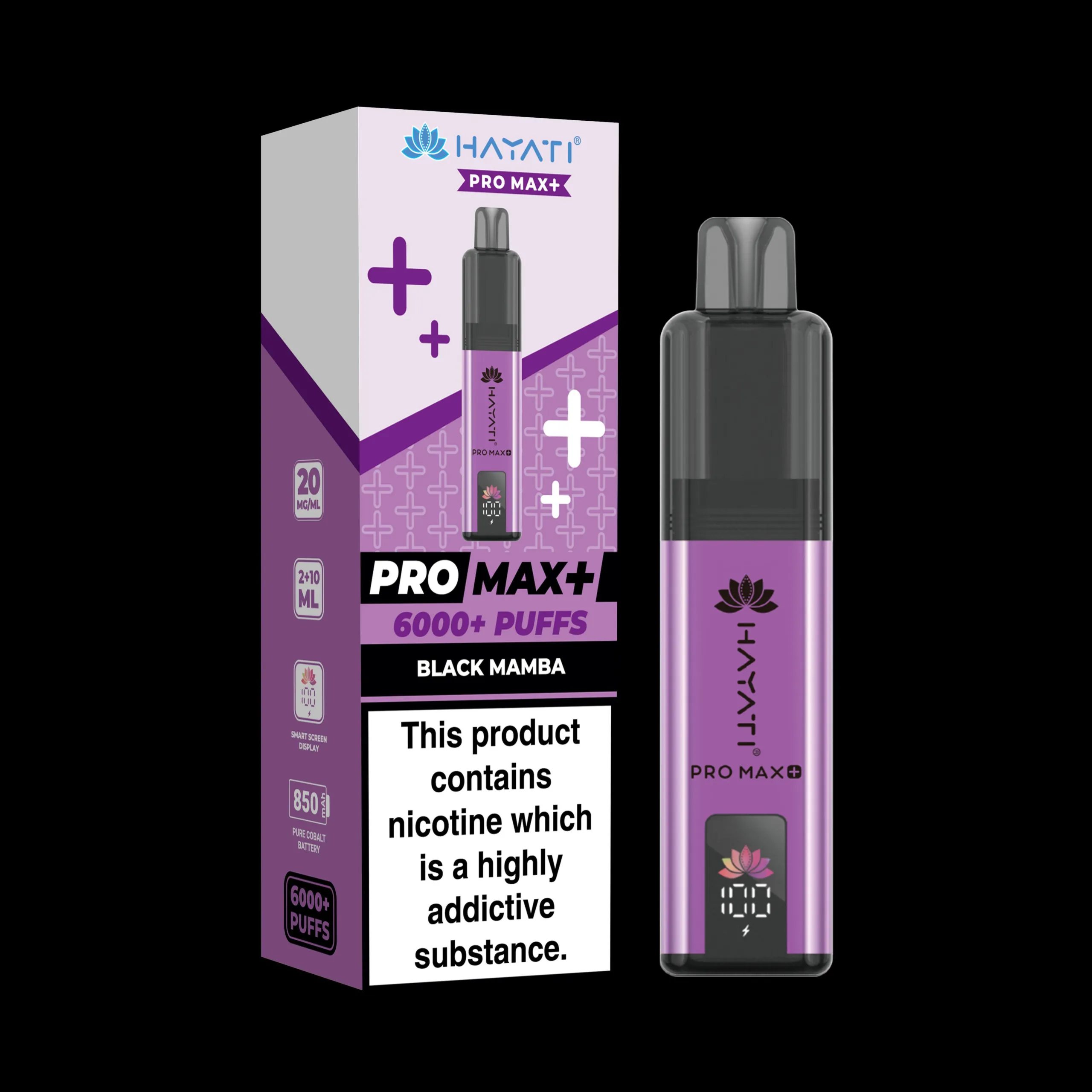 Hayati Pro Max+ Black Mamba