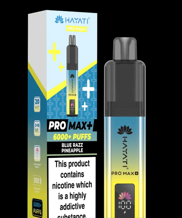 Hayati Pro Max+ Blue Razz Pineapple